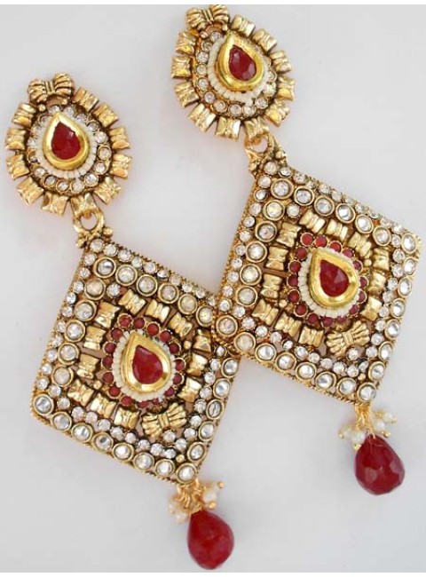 Polki Earrings